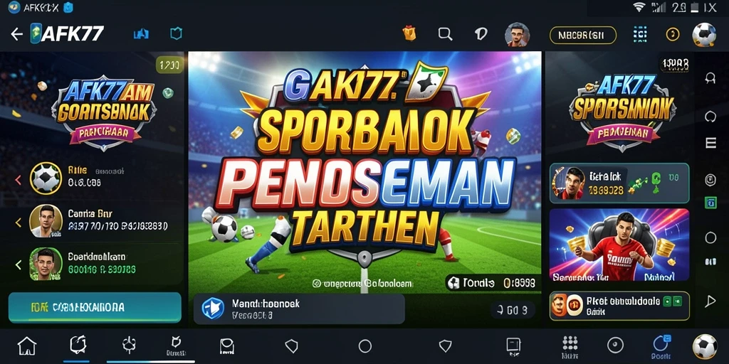 Screenshot gameplay AFK77 menampilkan fitur taruhan yang menarik.