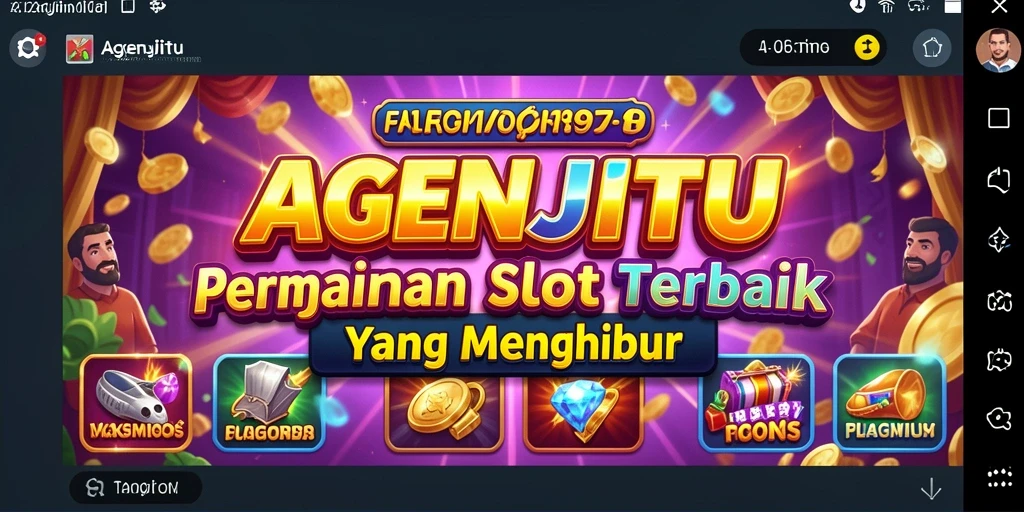 Screenshot gameplay AGENJITU yang menampilkan keseruan permainan Slot.