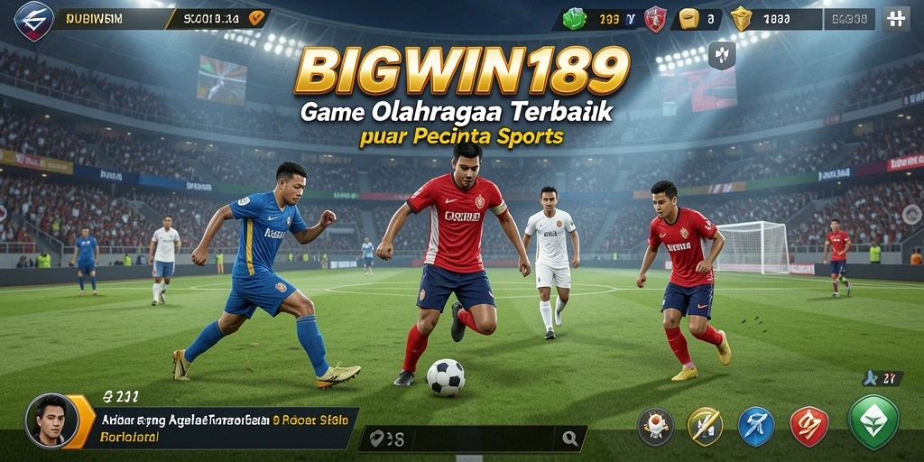 Tampilan gameplay menarik dalam BIGWIN189 menunjukkan aksi olahraga yang mendebarkan.