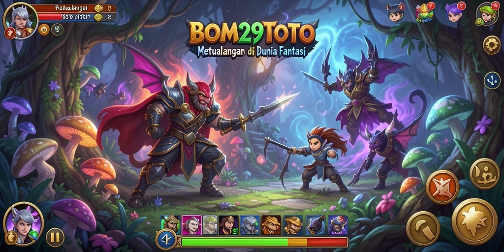 Tampilan gameplay eksplorasi petualangan yang seru.