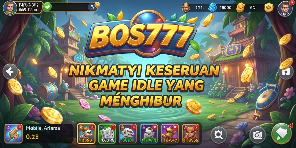 Tampilan gameplay seru dan menarik dari BOS777.