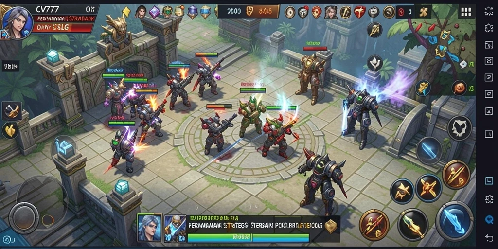 Gameplay mendebarkan dan strategi yang kompleks di CV777.