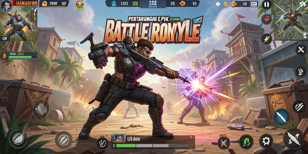 Gameplay mendebarkan dan grafis menawan di HANABI88.