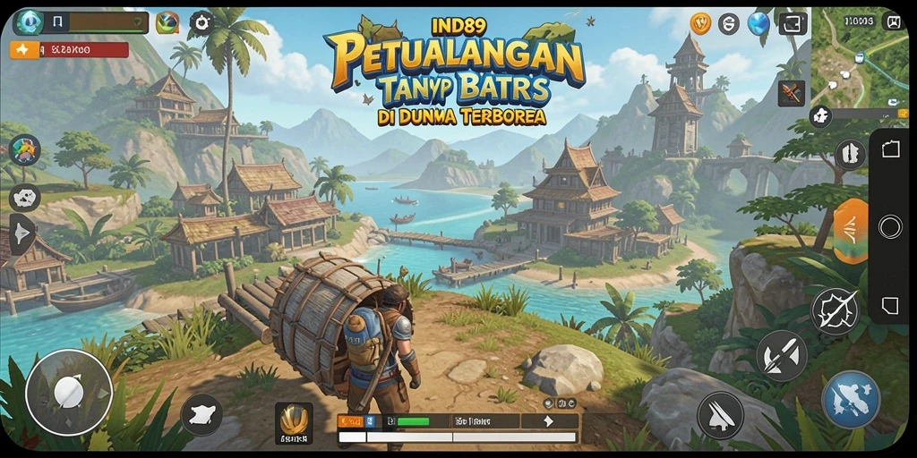 Tampilan gameplay IND89 yang menakjubkan dari dunia Open World.