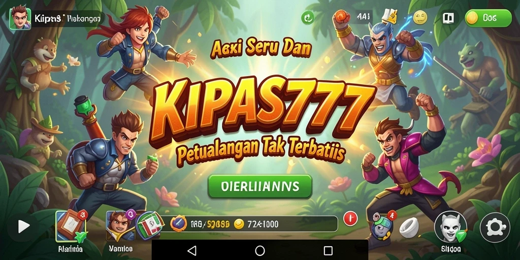 Tampilan gameplay KIPAS777 yang penuh aksi dan seru.