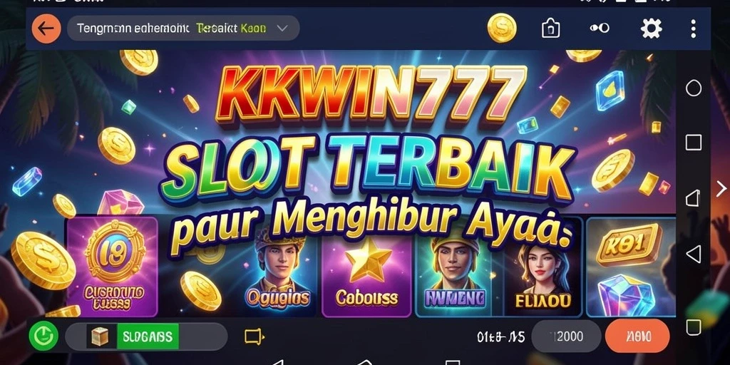 Tampilan gameplay menarik dari permainan Slot KKWIN777 dengan grafis memukau.
