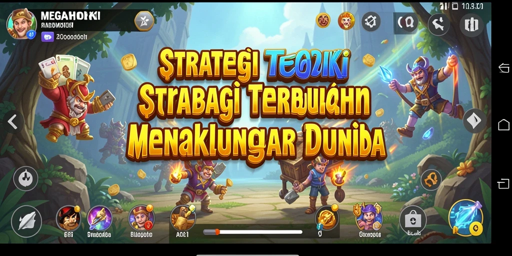 Gameplay strategi yang mendebarkan di MEGAHOKI.