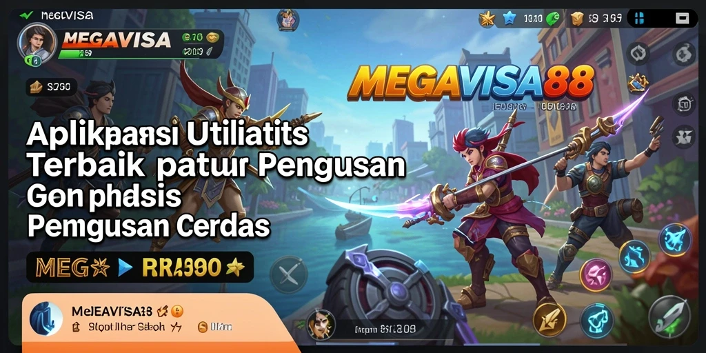 Tampilan antarmuka MEGAVISA88 yang intuitif dan menarik.