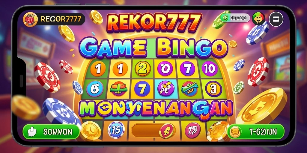 Tampilan gameplay Bingo yang menarik di REKOR777.