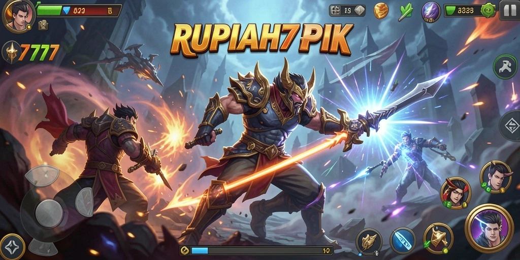 Tampilan menggugah selera dari aksi pertarungan RUPIAH777.