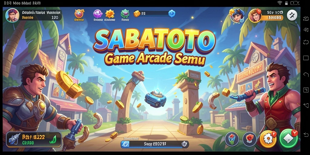 Tampilan menakjubkan dari gameplay SABATOTO saat bermain.