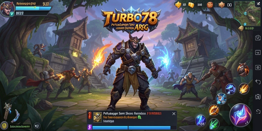 Tampilan menarik dari pertempuran seru dalam TURBO78.